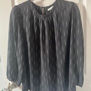 NWOT Fun2Fun Elegant Black Women's Top Size Large